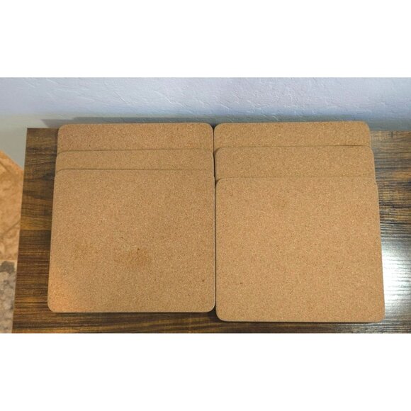 Vintage Pimpernel Acrylic Place Mats Artwork Set 6 English Cottages Countryside - Picture 12 of 14